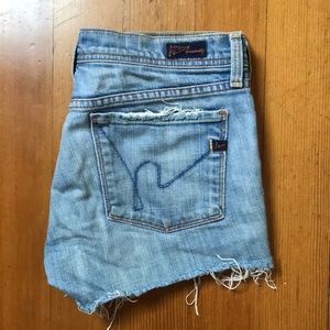 COH Distressed Shorts